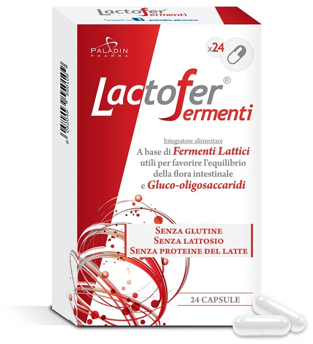 

Lactofer Fermenti 24 капсулы, добавка с пребиотиками и пробиотиками