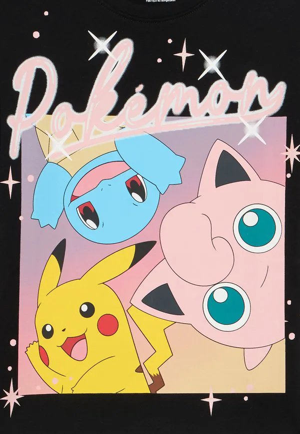 Nkfjydi футболка с принтом pokemon ss nreg box noos sky Name It, Black — фото 3