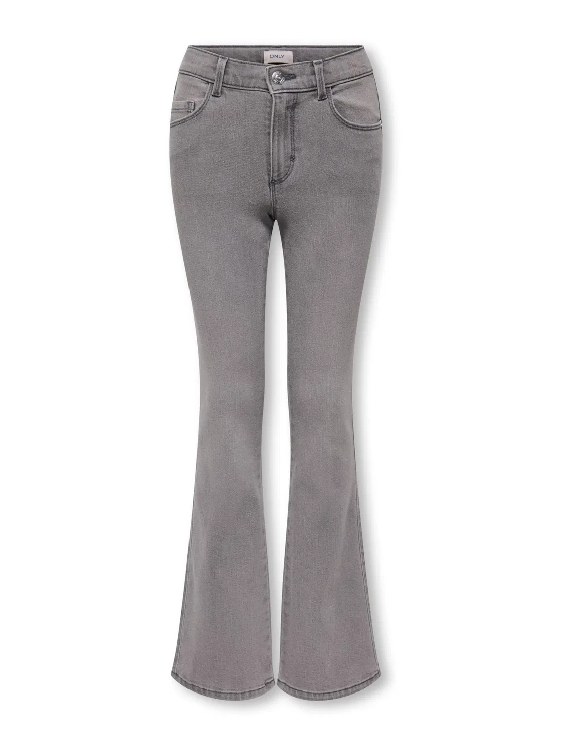 Расклешенные джинсы 'KOGBlair' Only Girls, Grey Denim