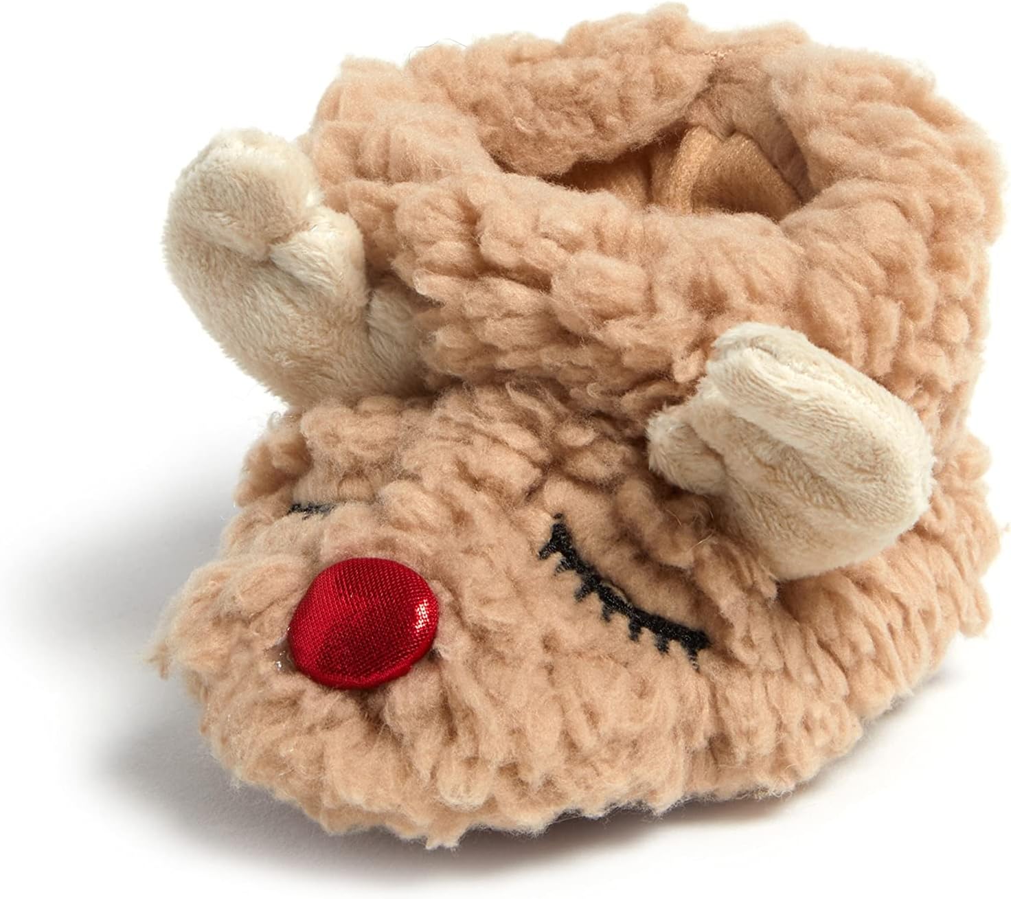 

Тапочки Dearfoams унисекс для малышей, семейная коллекция на Рождество с оленями и индейкой, Baby Reindeer