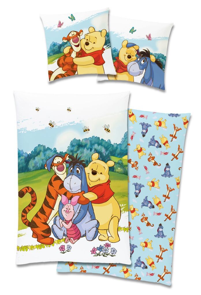 

Постельное белье Disney Winnie the Pooh 80х80+135х200, 100% хлопок на молнии