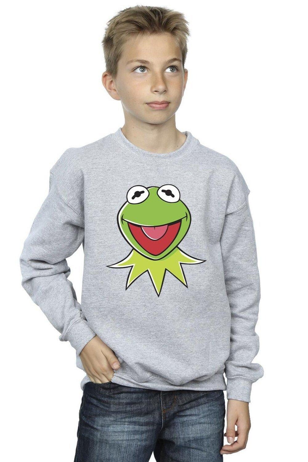 

Толстовка Muppets Kermit Head Disney, серый
