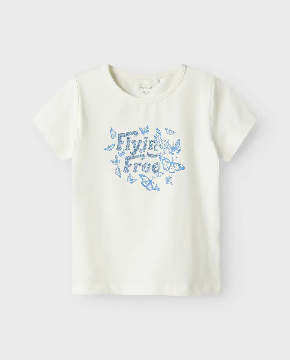 

Футболка с короткими рукавами name it, белый