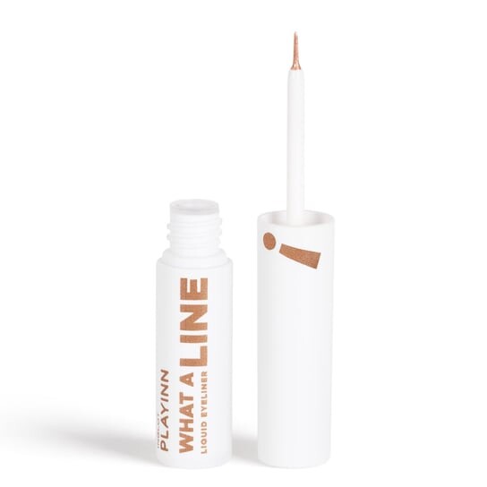 Жидкая подводка для глаз What A Line!, 3,5 мл Inglot, Playinn Powerful Gold 14 — фото 2