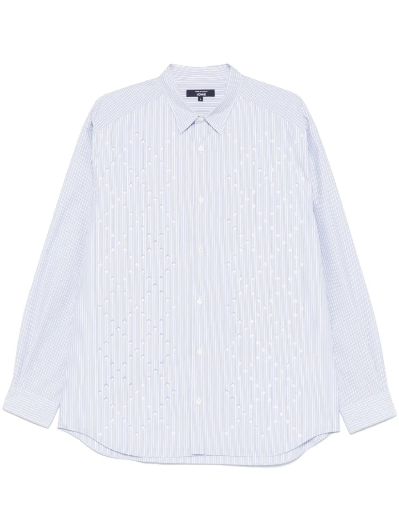 

Рубашка в полоску Comme des Garçons Homme, синий