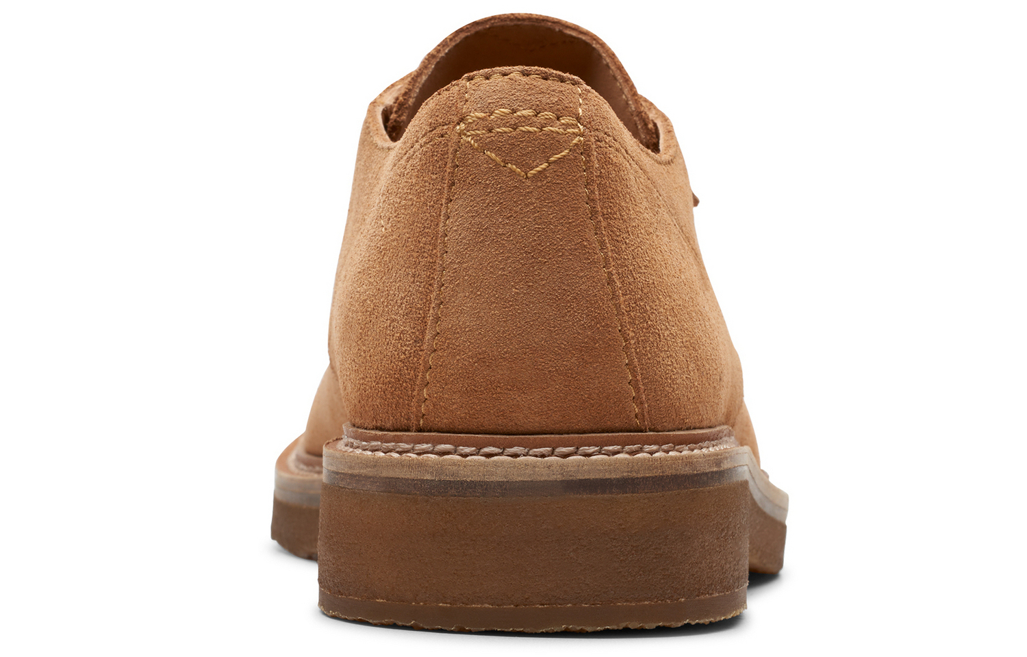 Clarks Кожаные повседневные туфли Cow Split для мужчин, коричневые — фото 4