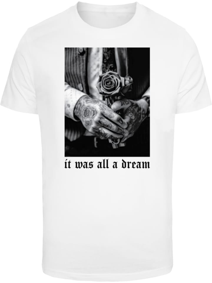 

Футболка It Was All A Dream Tee белого цвета Mister Tee, Белый, Футболка It Was All A Dream Tee белого цвета Mister Tee