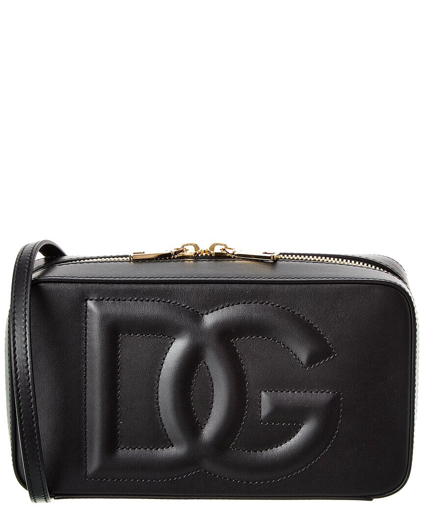 

Dolce & Gabbana DG Маленькая кожаная сумка для фотокамеры, черный