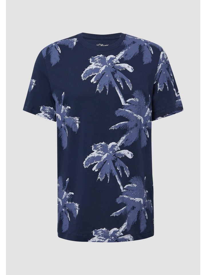 

Футболка цвета 58A1_глубокий синий s.Oliver