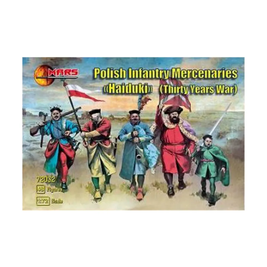 

Польские пехотные наемники, Thirty Years War Miniatures (1:72) (Mars Figures)