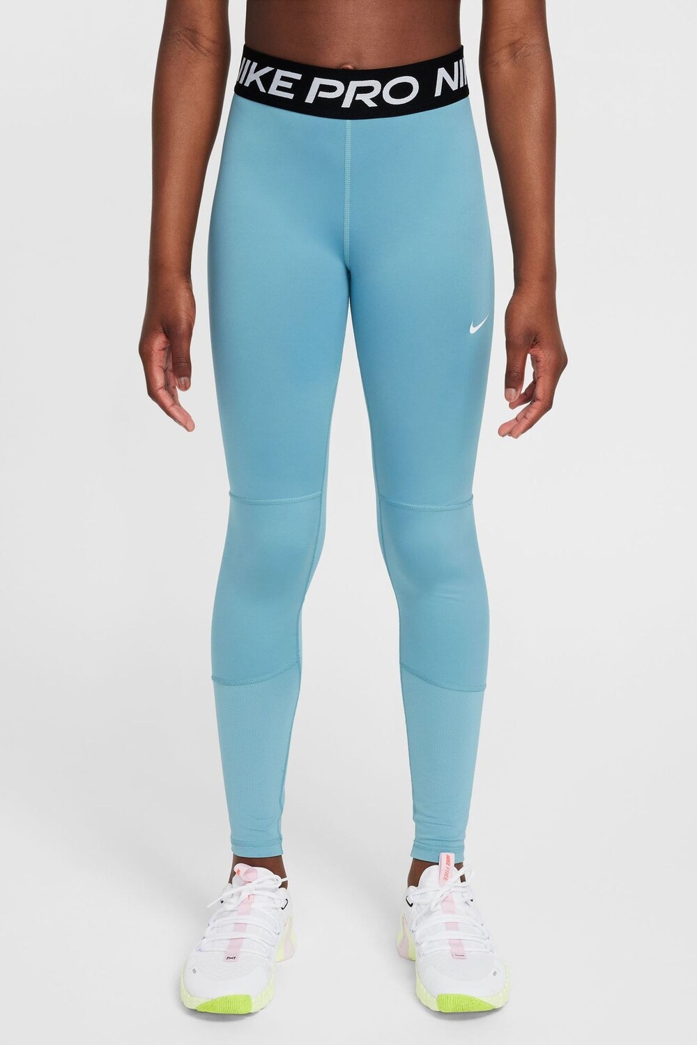 

Леггинсы Dri Fit Pro с высокой талией Nike, бирюзовый