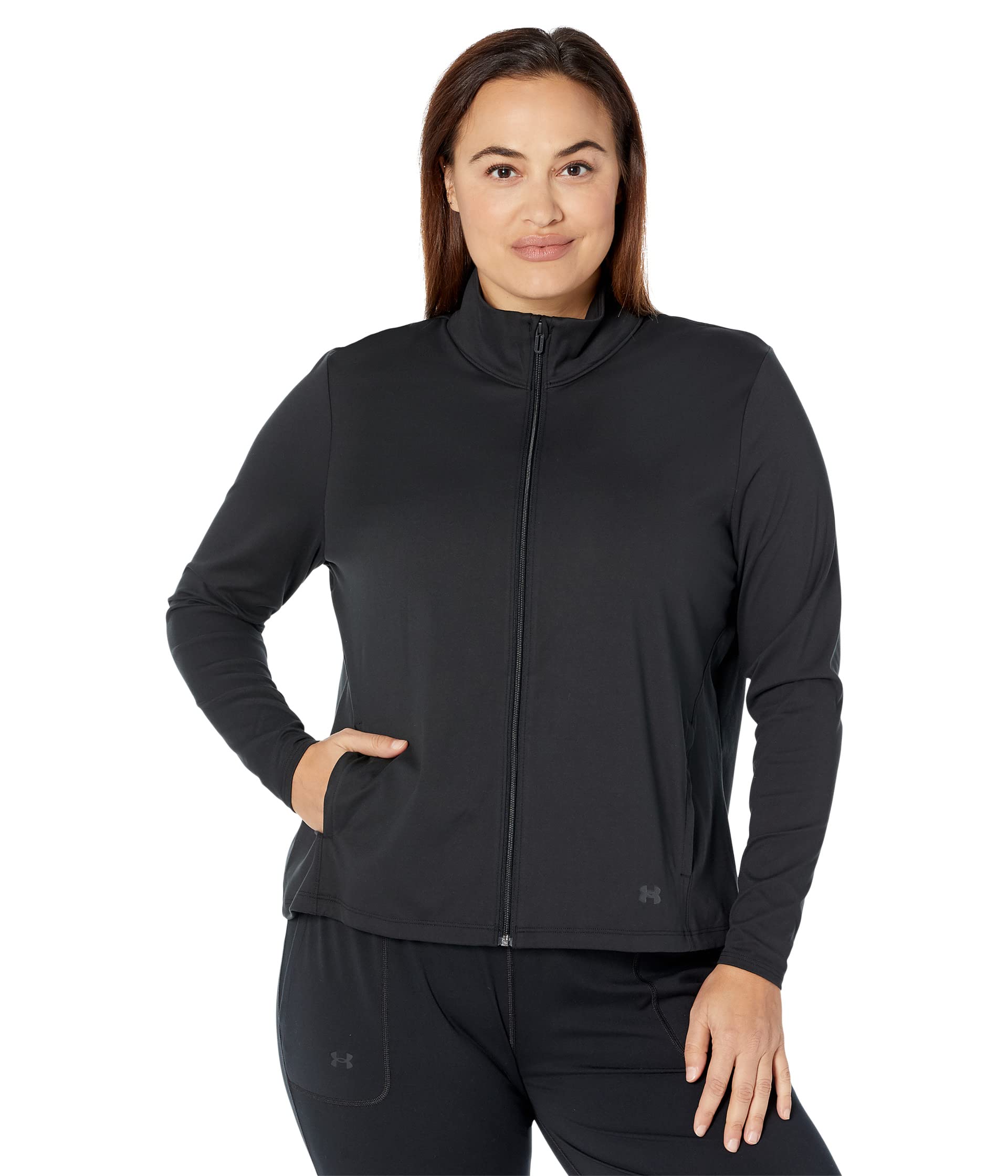 

Куртка Under Armour Plus Size Motion Jacket, цвет Black/Jet Gray