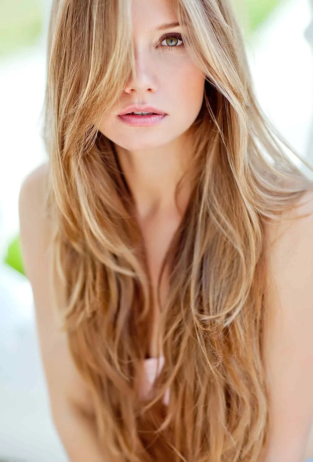 Накладные пряди для волос Just Beautiful Hair 100 шт. с микрокольцами, 40 см Hair2Heart — фото 4