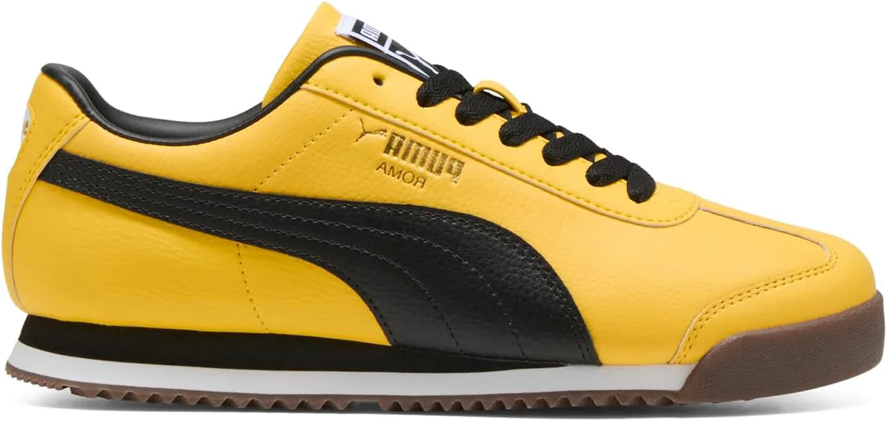 Кроссовки Puma Mens Roma 24 Standard, желтый/черный — фото 2