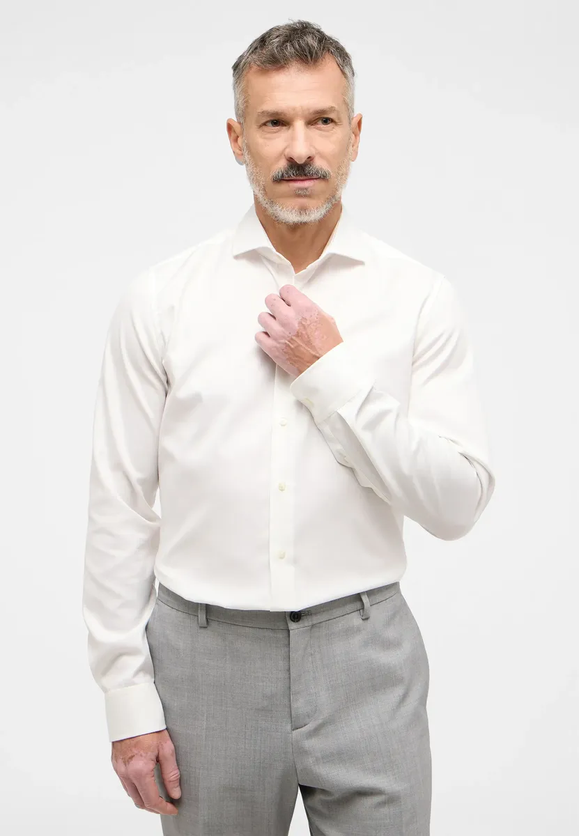 

Рубашка Eterna с длинными рукавами "SLIM FIT", бежевый