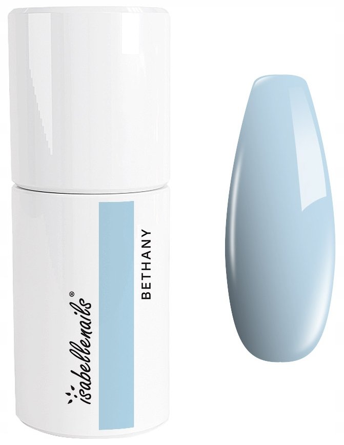 

Гибридный лак 98. Bethany Isabellenails Blue Sky Blue Beautiona