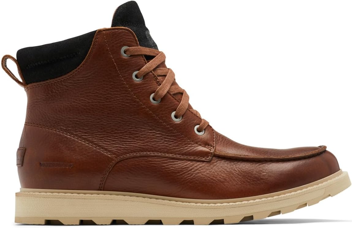 Мужские водонепроницаемые ботинки SOREL Madson II с мок-тоу, Gaucho Tan Oatmeal — фото 4