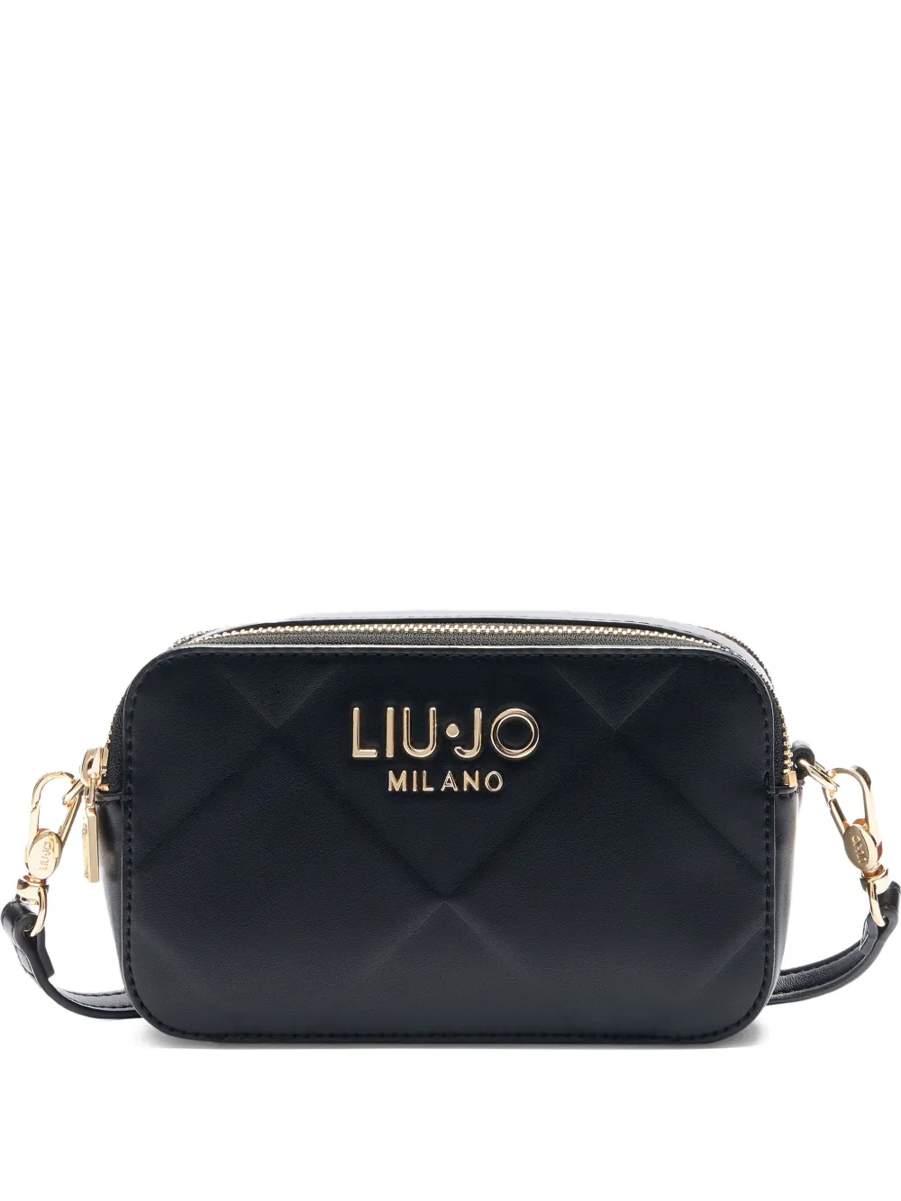 

Сумка через плечо с узором LIU JO, черный