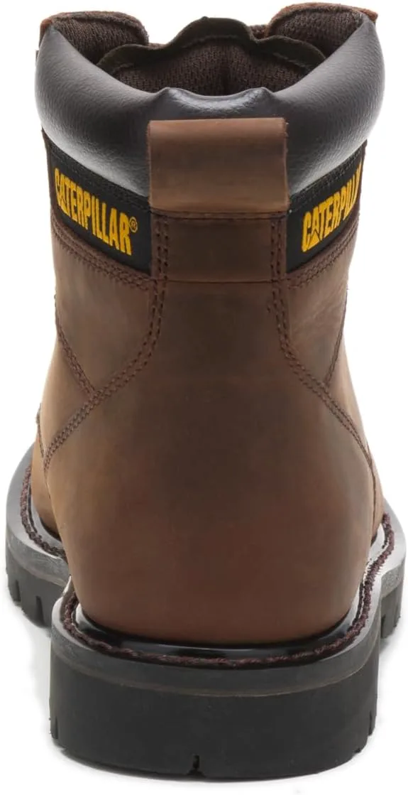 

Мужские рабочие ботинки CAT Second Shift с мягким носком, темно-коричневый