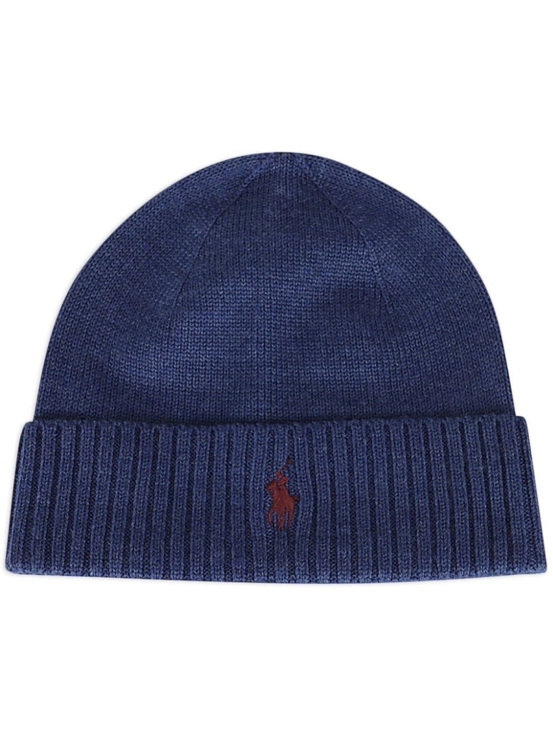 

Polo Ralph Lauren шерстяная шапка бини Polo Pony, синий