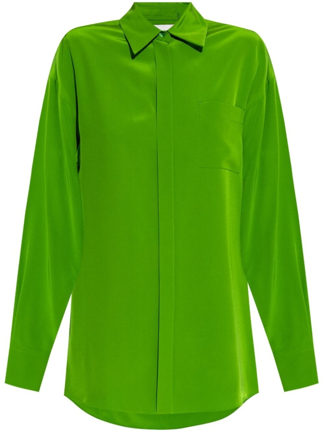 

Шелковая рубашка Sportmax, зеленый