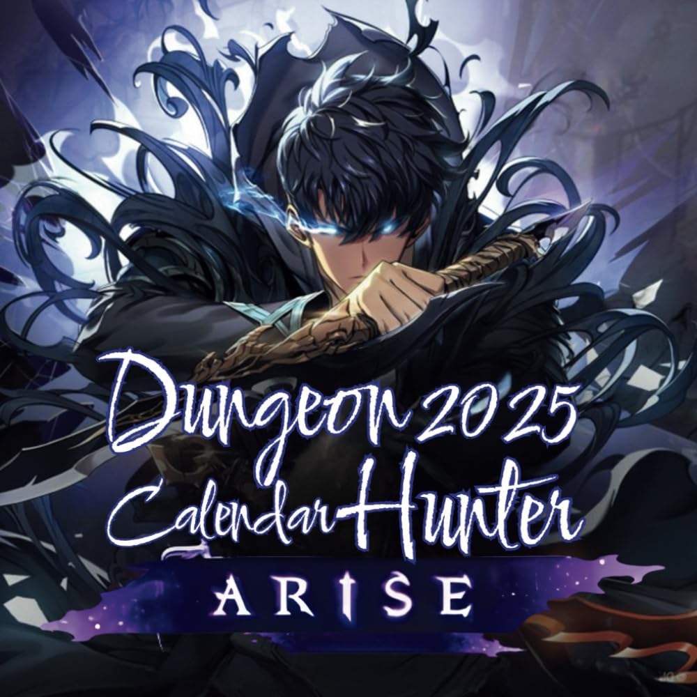 

Dungeon Hunter 2025 Calendar: Perfect for Fans of Fantasy Manhwa,Adventures, and Epic Quests | Simple, Elegant Design for Home, Office, or (Independently published)
