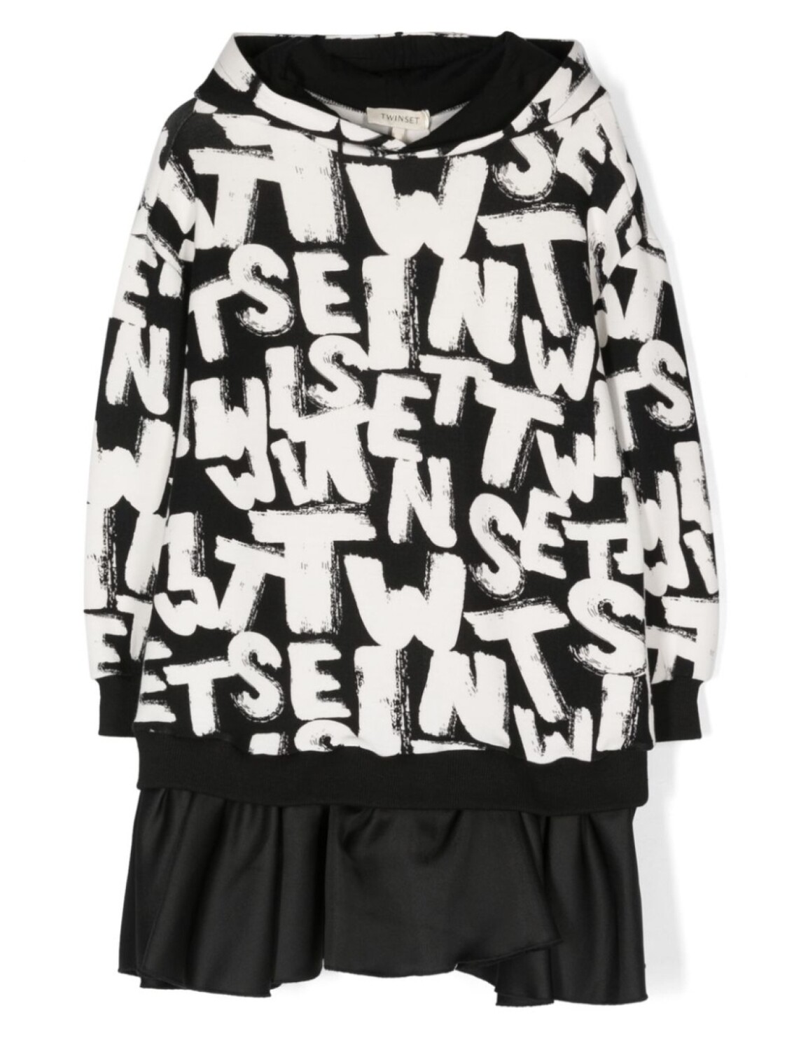 

Twinset платье с логотипом, черный