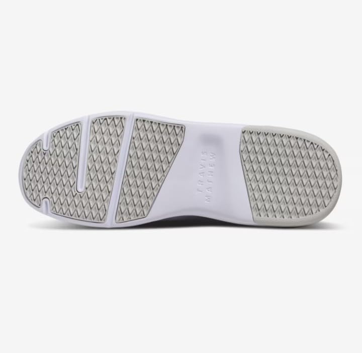 Мужские кроссовки TravisMathew The Daily 2.0 Lite, Heather White — фото 2