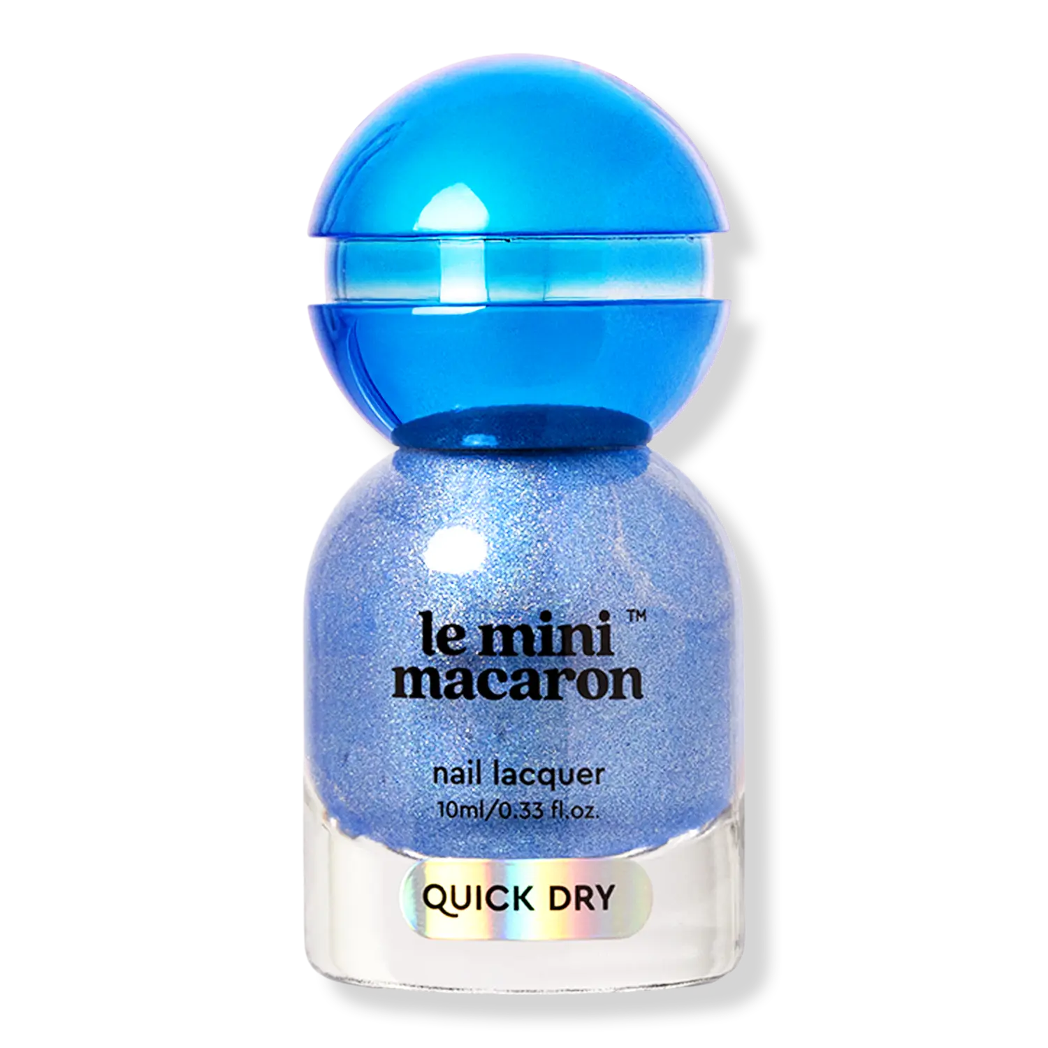 

Коллекция лаков для ногтей Le Sweet Le Mini Macaron, My Blue Era (an iced blue shimmer)