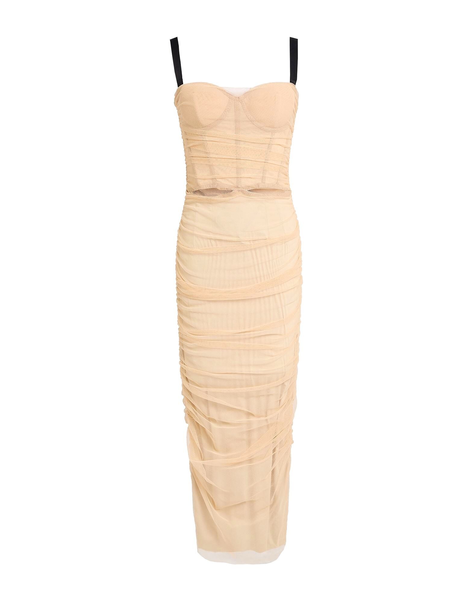 

Платье миди 19:13 Dresscode, бежевый