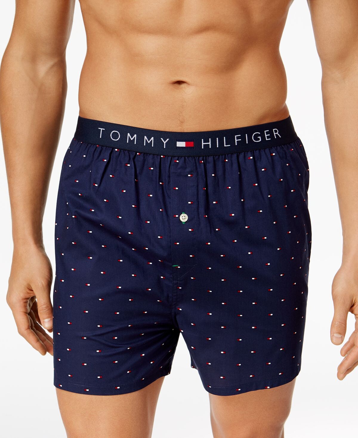 

Мужские хлопковые боксеры с логотипом и флагом Tommy Hilfiger