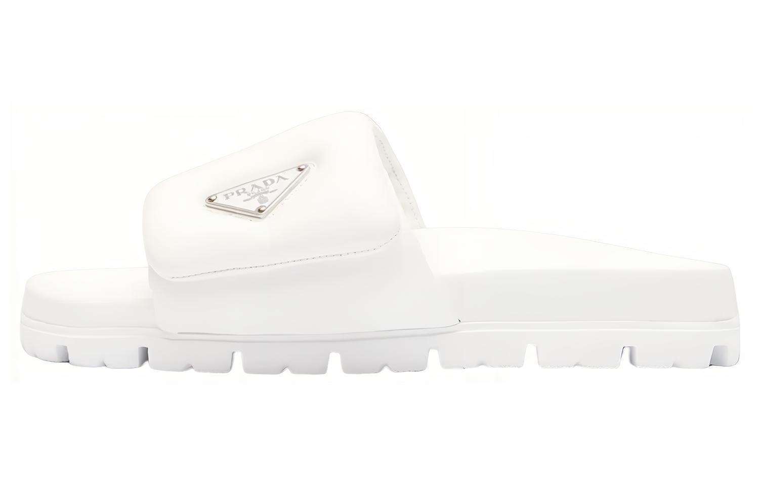 Сандалии Prada Nappa Leather, белый