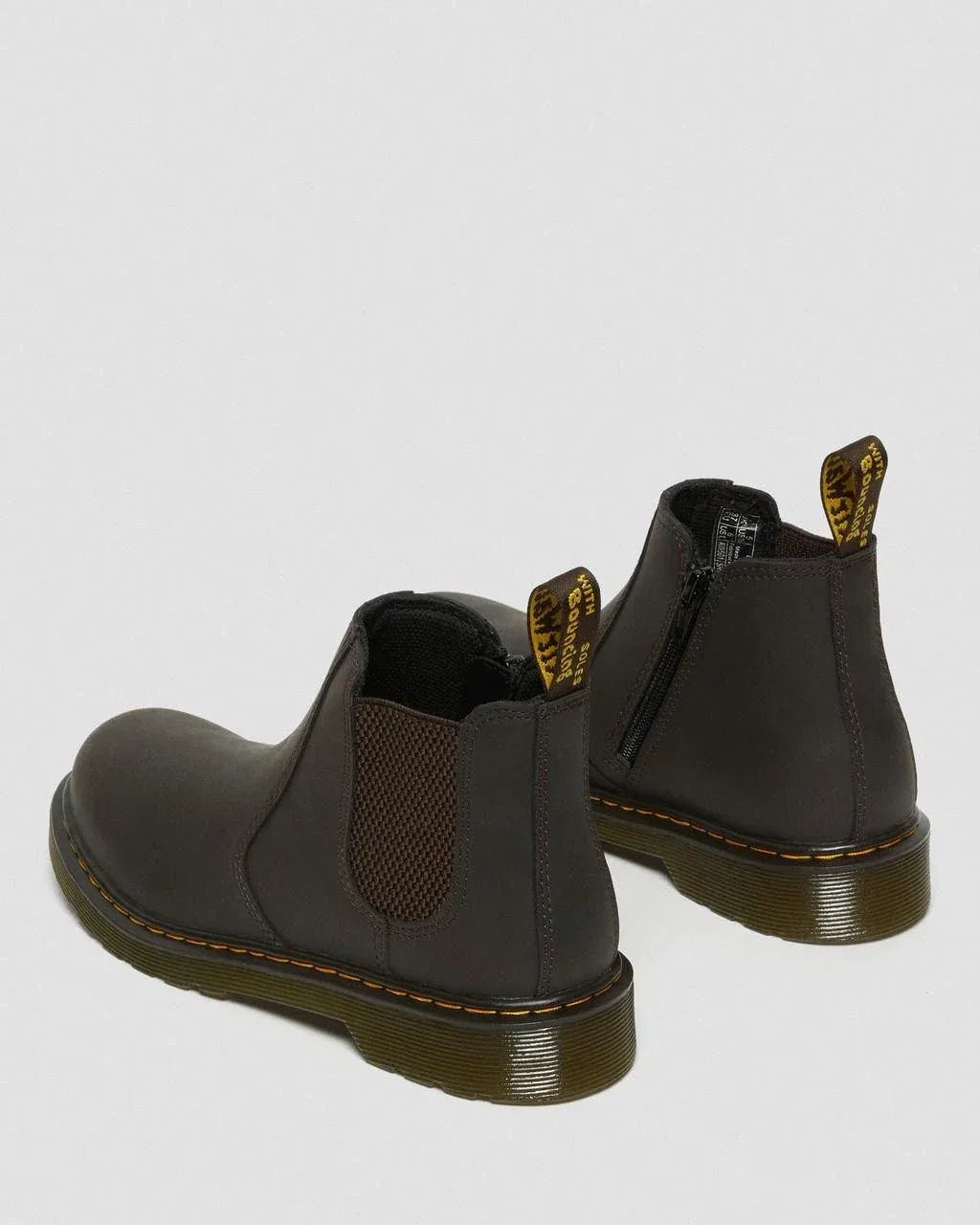Ботинки Dr Martens Chelsea Wildhorse кожаные детские — фото 3