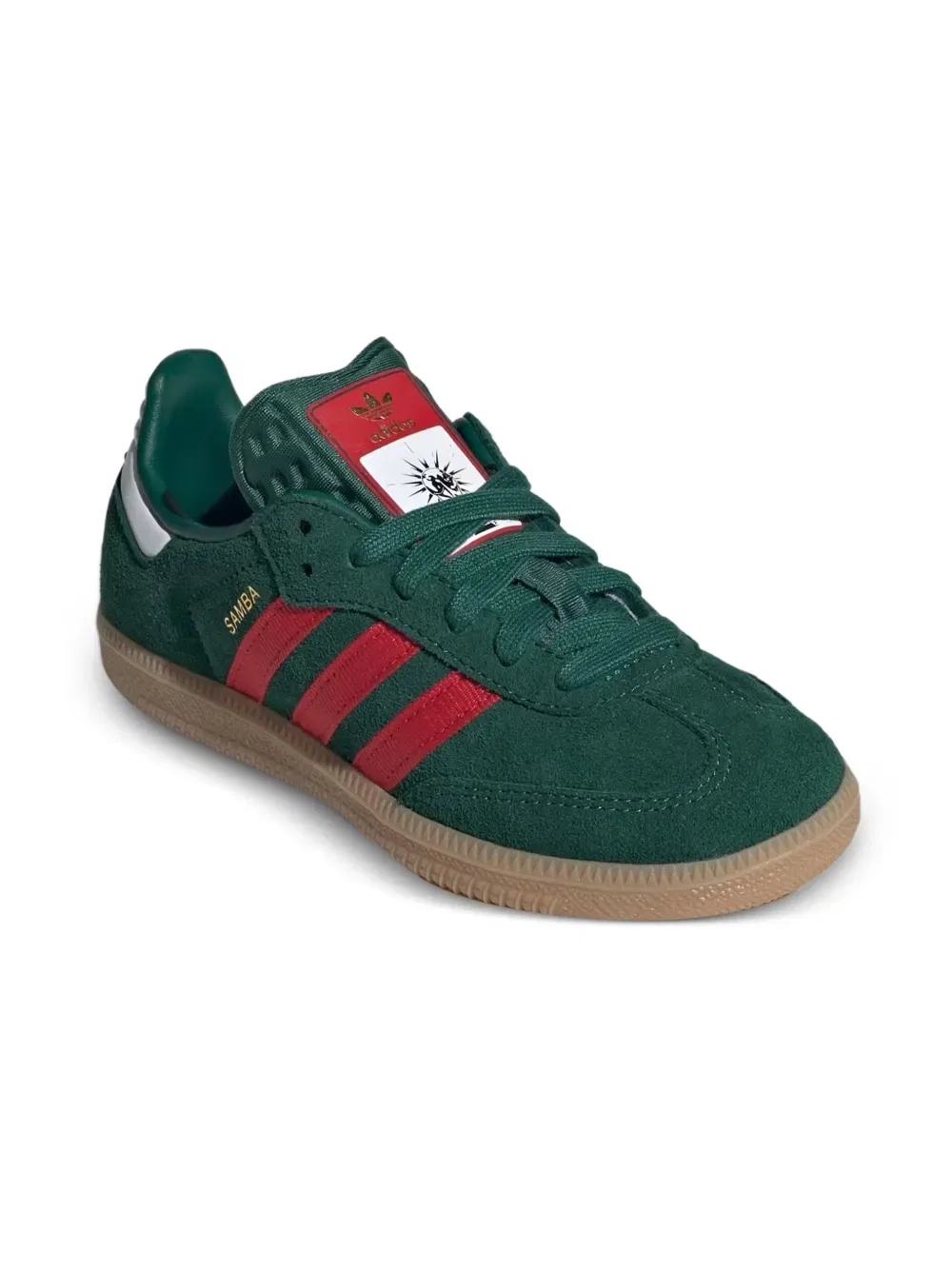 Кроссовки Samba og "Чемпионат мира по футболу 2026, Португалия" Adidas Kids, зеленый