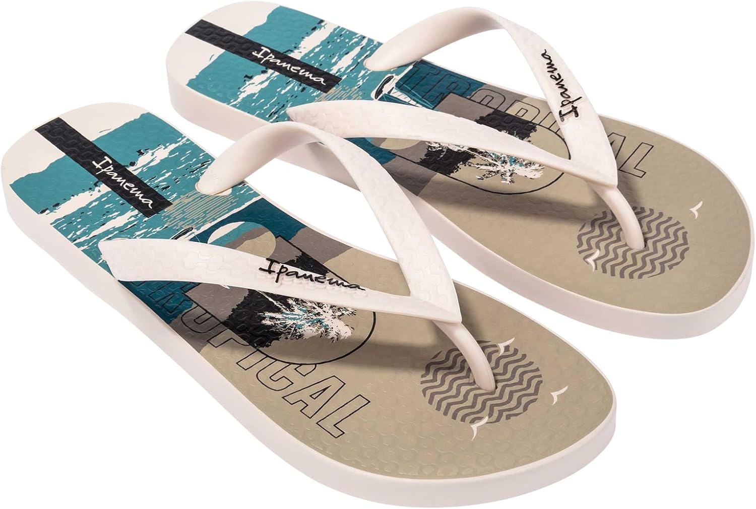 

Мужские тропические шлепанцы Ipanema, синий/серый