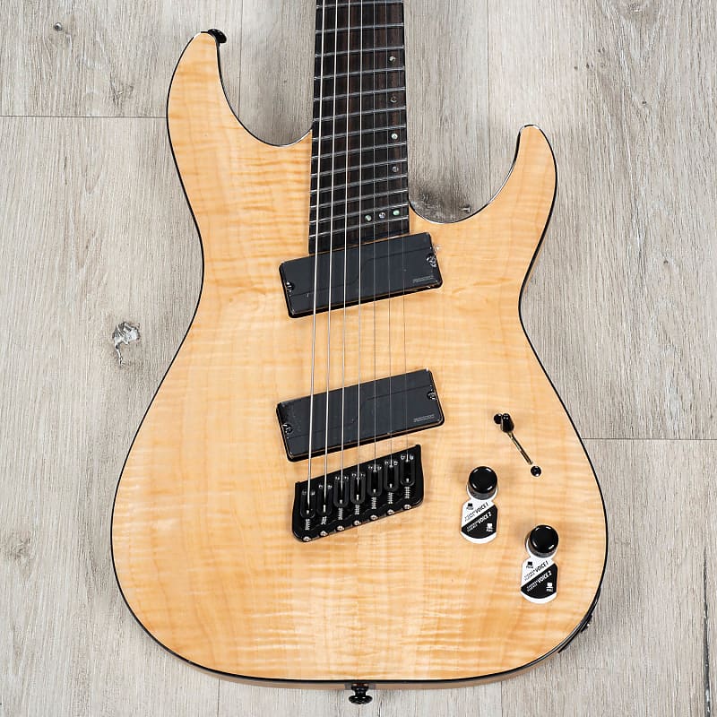 

Электрогитара Schecter C-7 Multiscale SLS Elite 7-String Electric Guitar, Flamed Maple Top - Gloss Natural