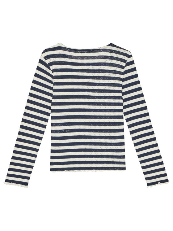 Блузка обычного кроя 33LQC10OM United Colors Of Benetton, синий — фото 2