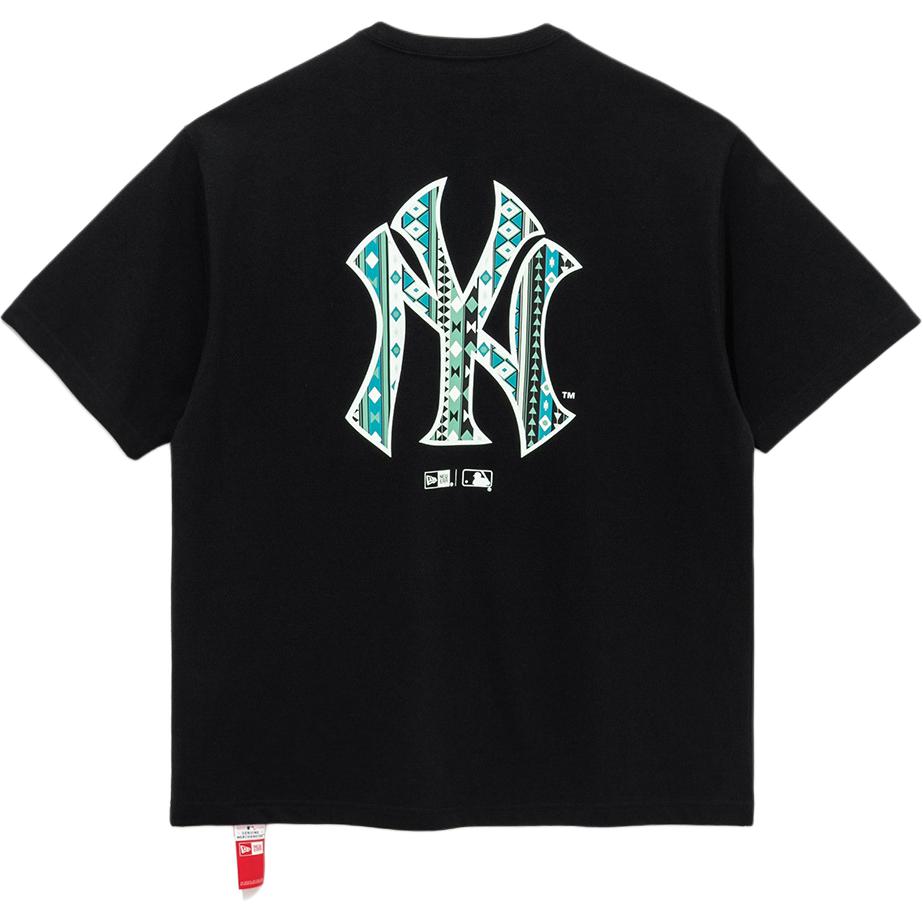 

New Era Футболка унисекс черная, Черный, New Era Футболка унисекс черная