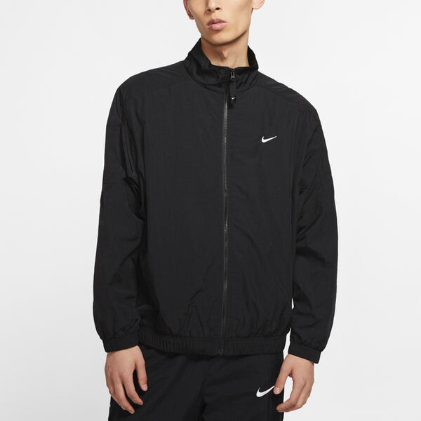 Куртка Nike Lab Outdoor Casual Sports Zipper Jacket Black, черный — фото 4