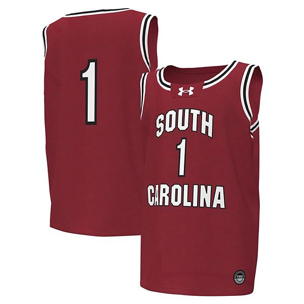 Юношеская баскетбольная майка South Carolina Gamecocks Under Armour — фото 2