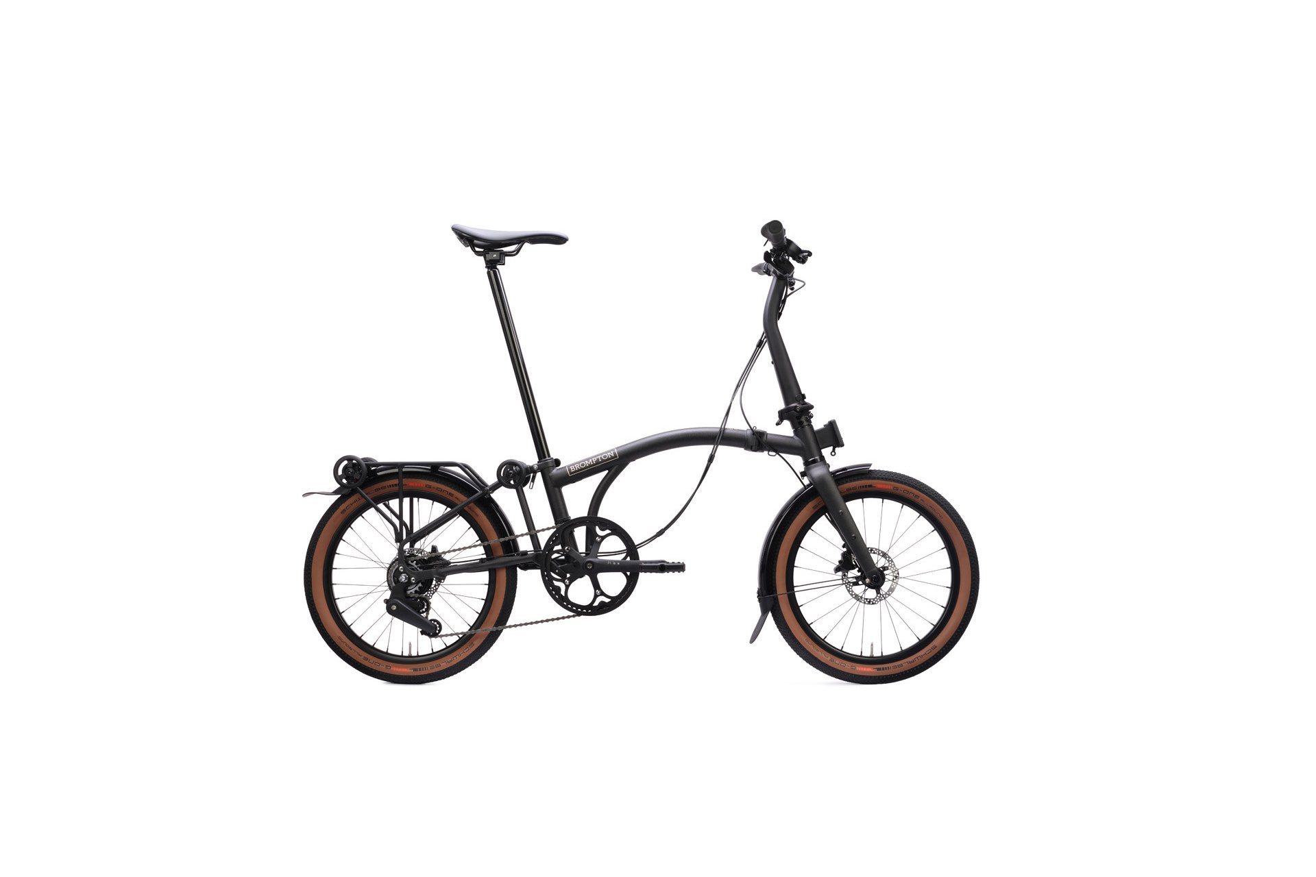 

Городской велосипед Brompton G line explore - 20 дюймов - faltrahmen - 2026, schwarz | space black