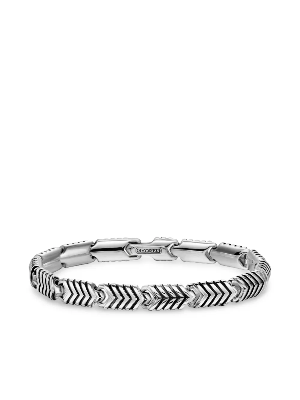 

Серебряный браслет David Yurman, серебяный