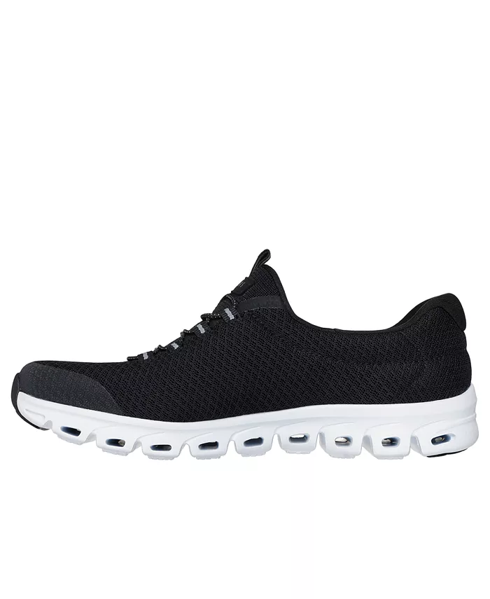 Женские повседневные кеды Resilience от Finish Line Skechers, черный — фото 2