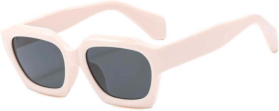 

Дизайнерские квадратные солнцезащитные очки для мужчин и женщин, маленькие прямоугольные солнцезащитные очки для женщин, винтажные очки для вождения, очки с защитой от УФ-излучения UV400 UJNHGQ, B