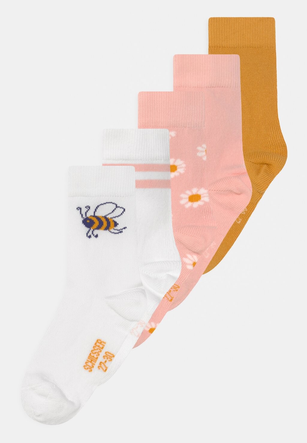 

Носки 5 Пакет Schiesser, цвет dark yellow/light pink