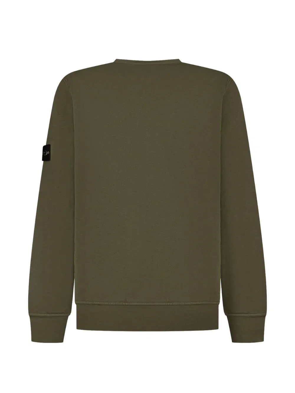 Футболка с круглым вырезом и логотипом Stone Island Junior, зеленый — фото 2