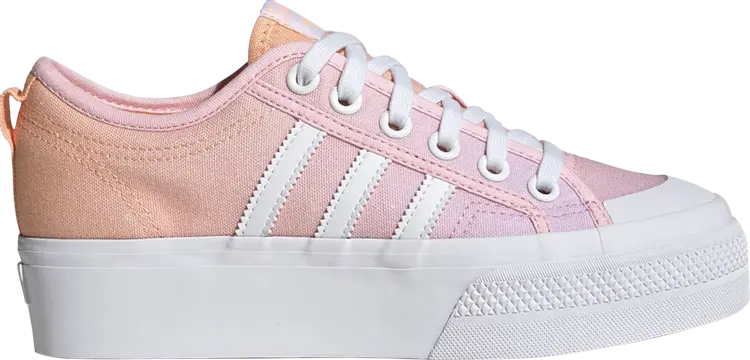 Кроссовки Wmns Nizza Platform 'Acid Orange Pink', оранжевый
