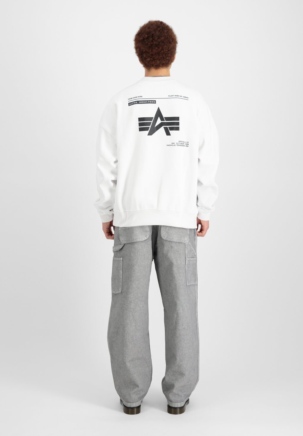 

Толстовка Alpha Industries, белый