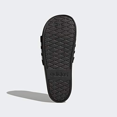 Женские сандалии Adidas Adilette Comfort, черно-белый — фото 4