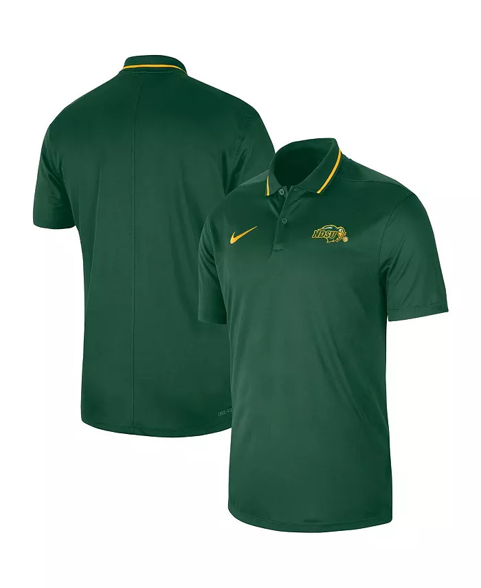 

Мужская зеленая поло NDSU Bison 2023 Sideline Coaches Performance Polo Nike